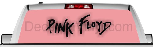 Rear window graphic view thru