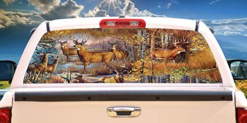 Deer pattern rear - deer, 2